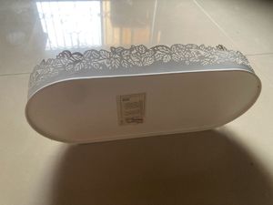 Decorative White Tray