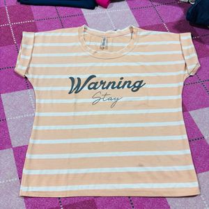 Striped Graphic T-Shirt