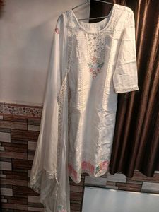 White salwar suit