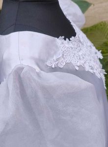 Elegant White Bridal Lehenga