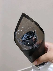 Black Satin Rose Bouquet |1piece