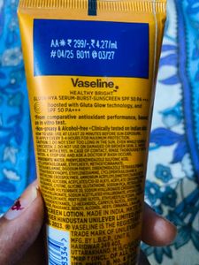 Vaseline Gluta Hya - Antioxidant SPF 50 PA+++ Suns