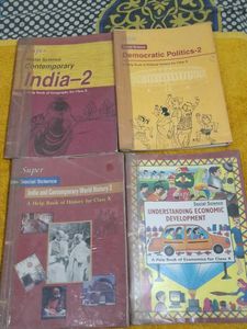 Class 10 Social Science Books Set