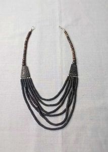 Elegant Layered Beaded Necklace Set