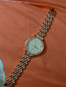 Elegant Rose Gold Tone Watch