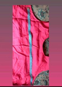 Pink Embellished gown with shrug