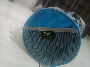 Blue "Real Bag" Duffle Gym Bag