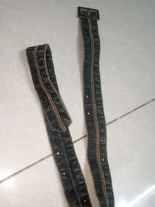 Vintage Denim Belt