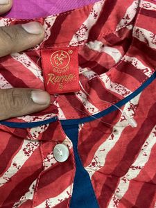 Ramas Pure Cotton Flare Kurta