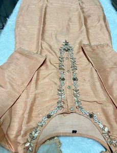 Embroidered Kurta Set with Dupatta