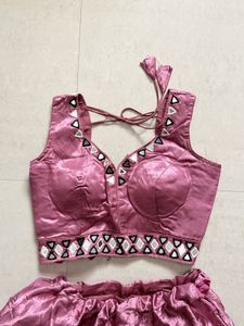 Pink Silk Blouse