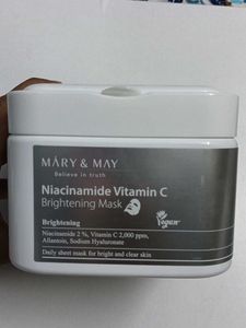 MARY & MAY Niacinamide Vitamin C Brightening Mask