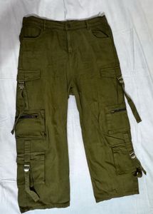 Olive Green Cargo Pants