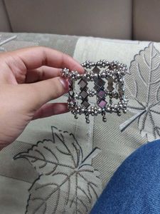 Ethnic Mirror Work Bracelet