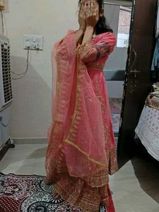 Beautiful Pink Embroidered Lehenga Choli