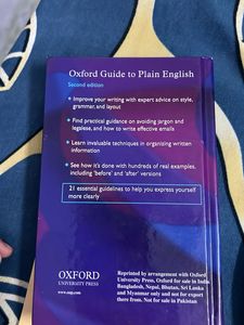 Oxford Guide to Plain English Book