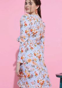 Tokyo talkies Floral Print Wrap Dress
