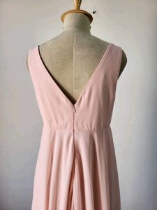 Elegant chiffon gown