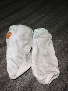 Boots And Used Gym Socks Combo. Well Worn