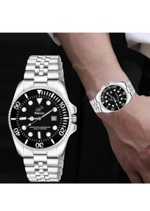 PIRASO Silver Band Watch