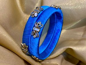 Silk Thread Bangles any one pair