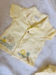 Cute Yellow Baby  Outfit