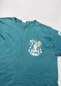 Green Graphic oversized T-Shirt
