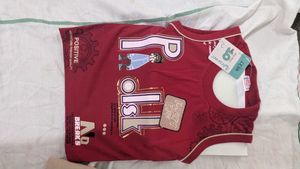Cute Baby Dress Set | Maroon Top &amp; Printed Bottom