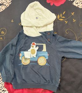 Cute Bear & Jeep Hoodie for Kids