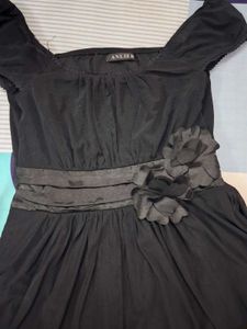 Elegant Black Party Dress