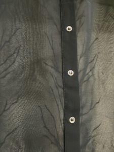 Black Transy Kurta Top