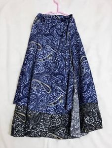 Boho Paisley Maxi Skirt