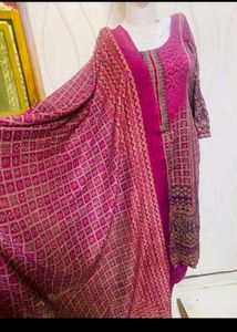 Cotton Suit Dupatta Pant For Sale