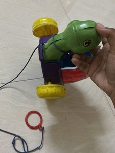 Pull-Along Turtle Toy