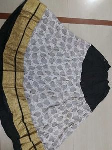 Black And White Skirt