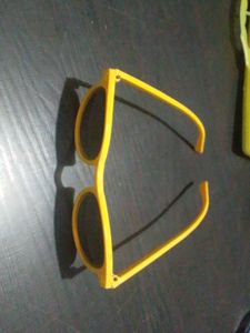 Yellow Retro Sunglasses