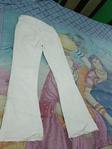 White Bell bottom Jeans