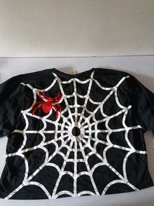 Black Spider Graphic T-Shirt