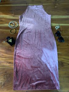 Velvet Bodycon Dress