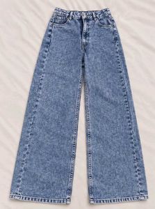 High Waisted Wide Leg Jeans