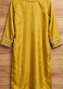 Beautiful Yellow Kurta Set with Dupatta