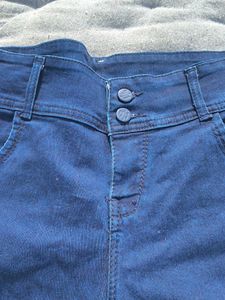 Dark Wash Denim Shorts