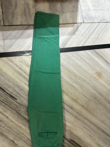 Green Cotton Jeans