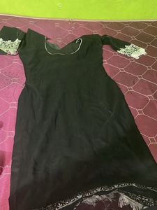 black an white elegant suit