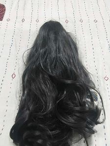 ponytail hair wig brown