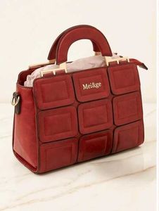 Chic Red Handbag