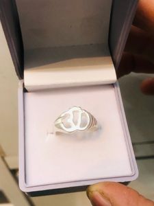 🕉️ Om Ring Pure Silver (wt:-3.200g)