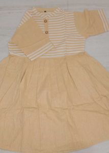 Set of 3 Striped short frock dress