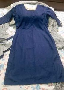Designer Navy Blue sharara  Choli with Dupatta