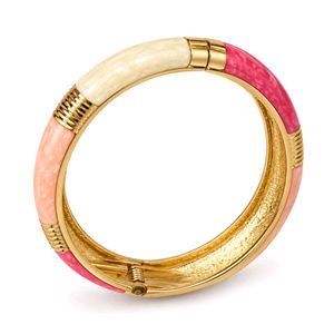 Elegant Color Block Bangle Bracelet